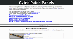 Desktop Screenshot of patch-panel.com